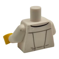 LEGO Torso (complete) with Hospital Lab Coat Pattern