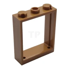 LEGO Window 1 x 3 x 3 Flat Front