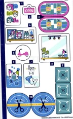 LEGO Sticker for Set 4174