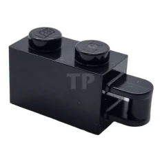 LEGO Steen, aangepast 1 x 2 met handvat aan uiteinde -…