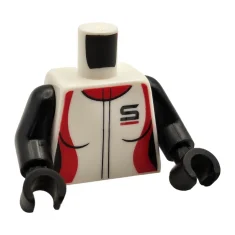 LEGO Torso (complete) with Sport Jumpsuit Pattern