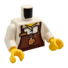 LEGO Torso (complete) with Apron Pattern