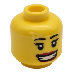 LEGO Head Minifig with Open Mouth Smile Pattern