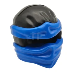LEGO Minifig, Headgear Ninjago Wrap Type 2 with Blue Wraps and…