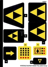 LEGO Sticker for Set 40580