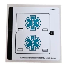 LEGO Aufkleber für Set 4058