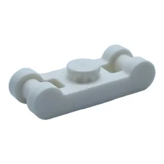 LEGO Plaque 1 x 1 avec poignées de barre aux extrémités.