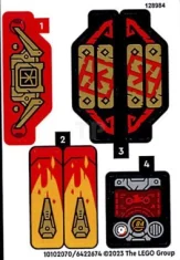 LEGO Autocollant pour l'ensemble 71783