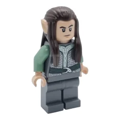 LEGO Elfe de Rivendell - Homme, chemise et jambes gris bleuté…