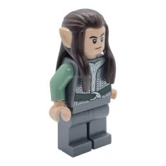 LEGO Elfe de Rivendell - Homme, chemise et jambes gris bleuté…