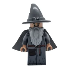LEGO Gandalf le Gris - Chapeau de sorcier, robe, cape spongieuse