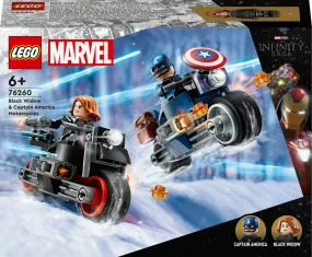 LEGO Black Widow & Captain America Motorcycles