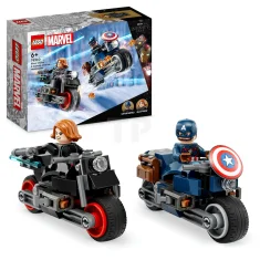 LEGO Black Widow & Captain America Motorcycles