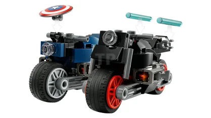 LEGO Black Widow & Captain America Motorcycles