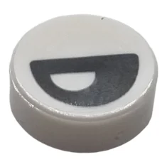 LEGO Fliese 1 x 1 Rund mit Ösenmuster