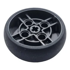 LEGO Wheel 43 x 14 Technic with Axle Hole and 4…