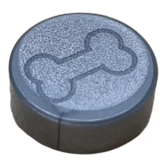 LEGO Fliese 1 x 1 Rund mit Knochenmuster