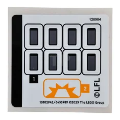 LEGO Pegatina para Set 75350