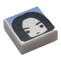 LEGO Piastrelle 1 x 1 con modello di testa maschile (Severus…