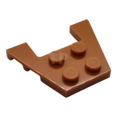 LEGO Plate 3 x 4 Wedge with Cutout and Stud Notches