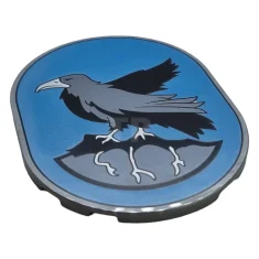 LEGO Tegel, Rond 6 x 8 Ovaal met Ravenclaw Crest met…