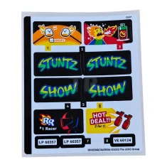 LEGO Sticker for Set 60357