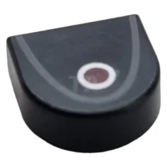 LEGO Tile 1 x 1 Half Circle with Exhaust Pattern