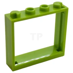 LEGO Window 1 x 4 x 3 - No Shutter Tabs