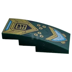 LEGO Slope Curved 4 x 2 with Headlight Pattern