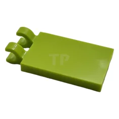 LEGO Tegel, Aangepast 2 x 3 met 2 Clips (dikke open…