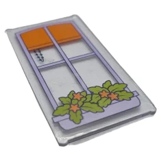 LEGO Glas für Fenster 1 x 4 x 6 mit Rahmen…