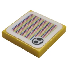 LEGO Piastrelle 2 x 2 con codice scanner Super Mario -…