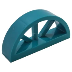 LEGO Venster 1 x 4 x 1 2/3 met geribbelde, afgeronde…