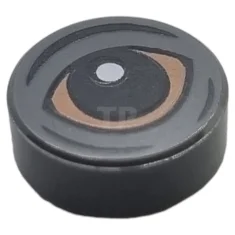 LEGO Tile 1 x 1 Round with Eye Pattern (Blurrg)