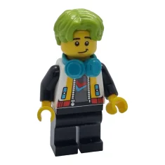 LEGO DJ con cuffie
