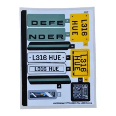 LEGO Sticker for Set 10317