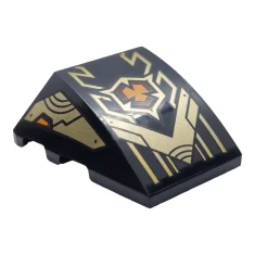 LEGO Wedge 4 x 3 Triple Curved with Armor Plates with…