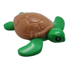 LEGO Tortue de mer, yeux noirs et motif de coquille de…