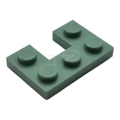 LEGO Platte 2 x 3 mit 1 x 1 Ausschnitt