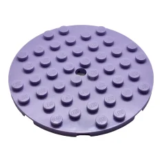 LEGO Plate 8 x 8 Round with Hole