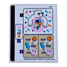 LEGO Sticker voor set 60363