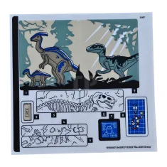 LEGO Sticker voor set 76961