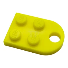 LEGO Plate, Modified 3 x 2 with Hole