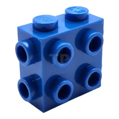 LEGO Baksteen, aangepast 1 x 2 x 1 2/3 met noppen…