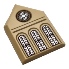 LEGO Carreau 2 x 3 pentagonal avec façade à motifs de…