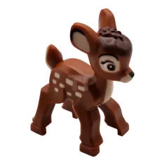 LEGO Deer with Molded Tan Front, Tail and Muzzle and Printed…