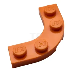 LEGO Plate 3 x 3 Round Corner with 2 x 2…