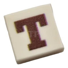 LEGO Baldosa 1 x 1 Personaje de chocolate T