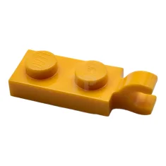 LEGO Platte 1 x 2 mit waagerechtem Clip am Ende