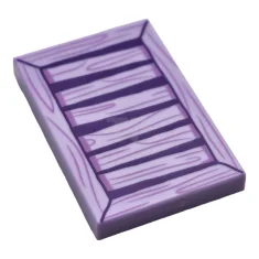 LEGO Tile 2 x 3 with Shutter Pattern